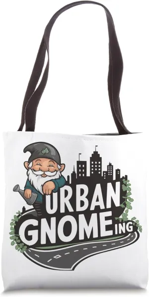 Urban Gardener City Rooftop Garden Sustainable Gardening Tote Bag