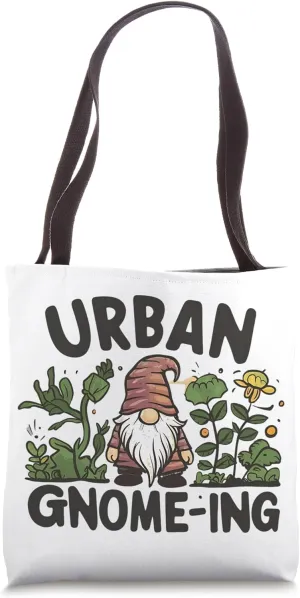 Urban Gardener City Rooftop Garden Sustainable Gardening Tote Bag