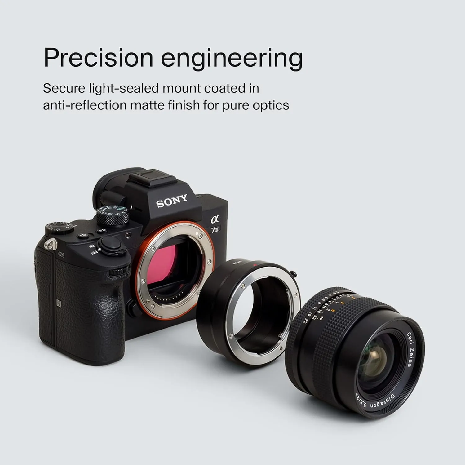 Urth Contax/Yashica C/Y Lens Mount to Sony E Camera Mount Adapter