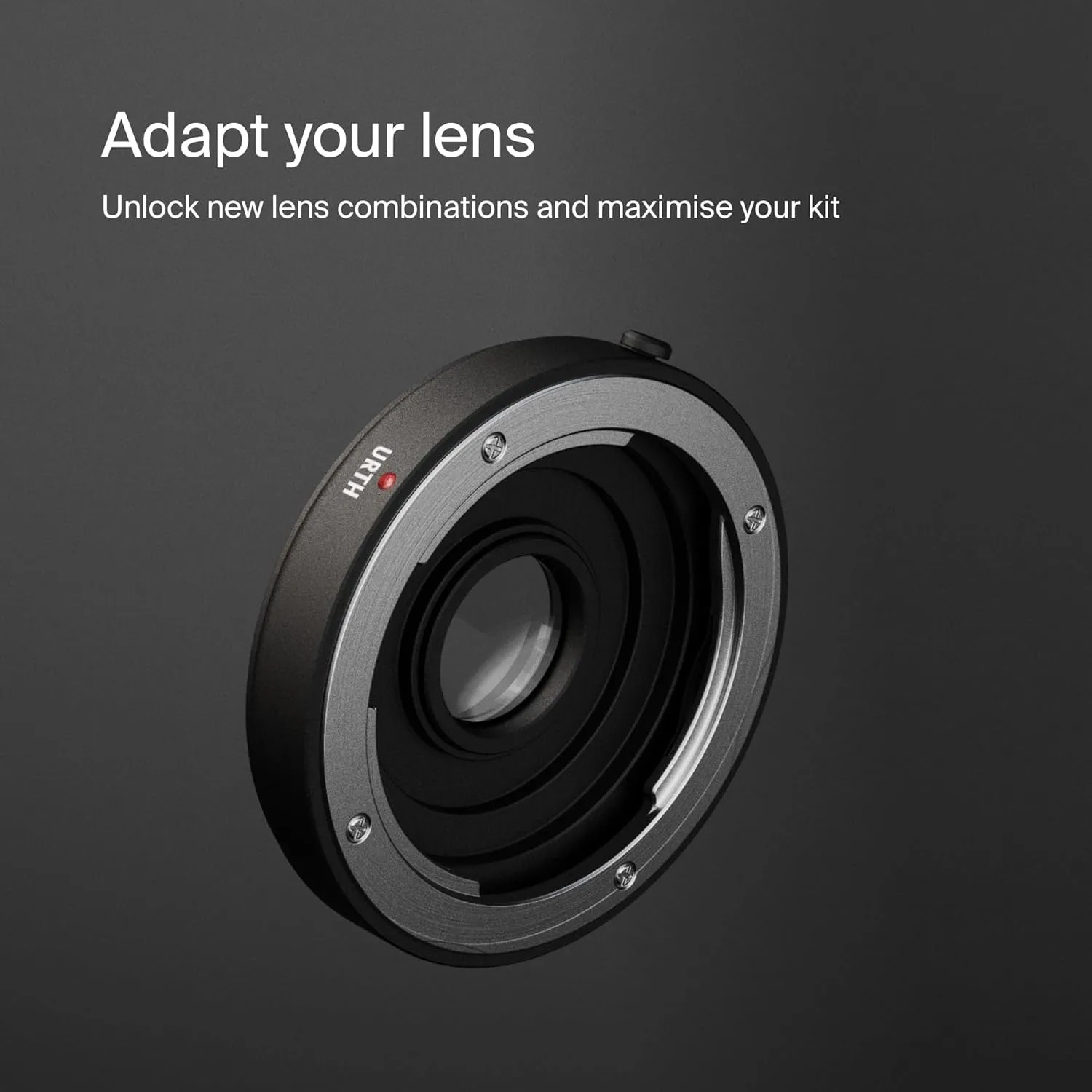 Urth Lens Mount Adapter: Compatible for Nikon F Camera Body to Contax/Yashica (C/Y) Lens (with Optical Glass)