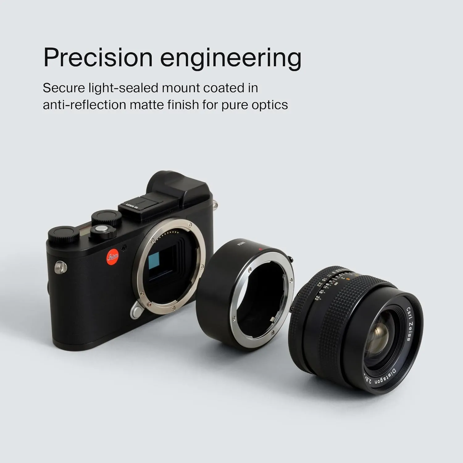 Urth Lens Mount Adapter: Compatible with Contax/Yashica (C/Y) Lens to Leica L Camera Body