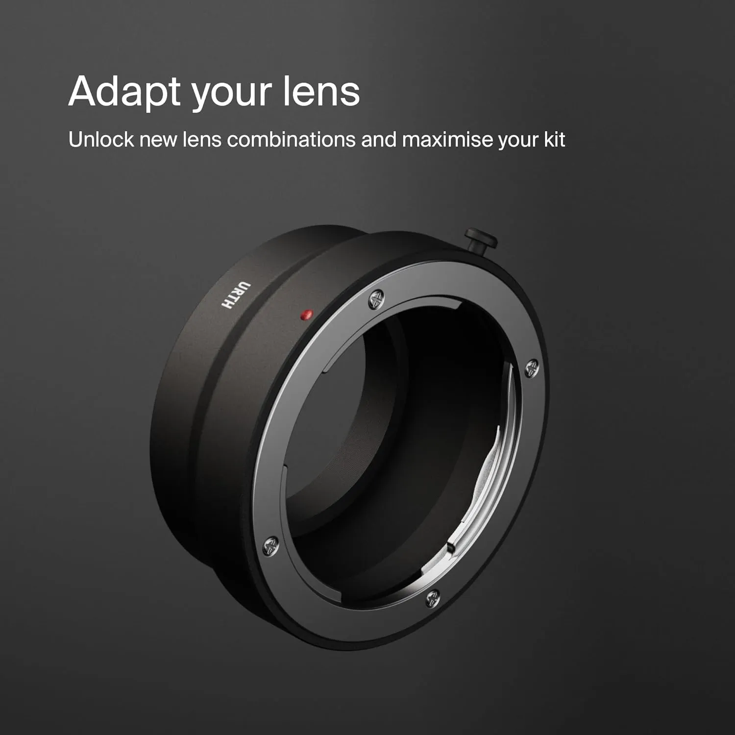 Urth Lens Mount Adapter: Compatible with Contax/Yashica (C/Y) Lens to Micro Four Thirds (M4/3) Camera Body