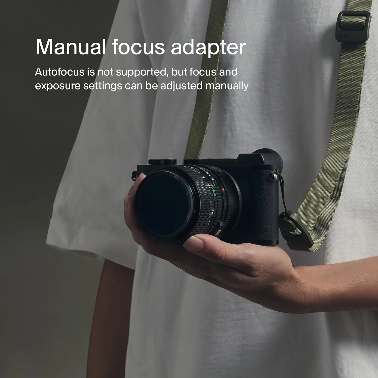 Urth Lens Mount Adapter: Compatible with Minolta Rokkor (SR/MD/MC) Lens to Sony E Camera Body