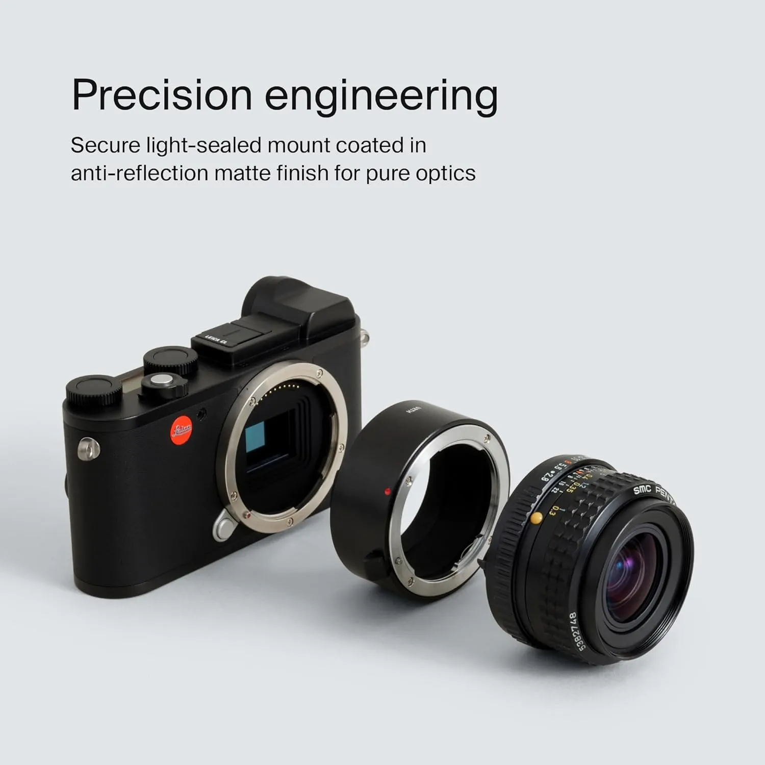 Urth Lens Mount Adapter: Compatible with Pentax K Lens to Leica L Camera Body