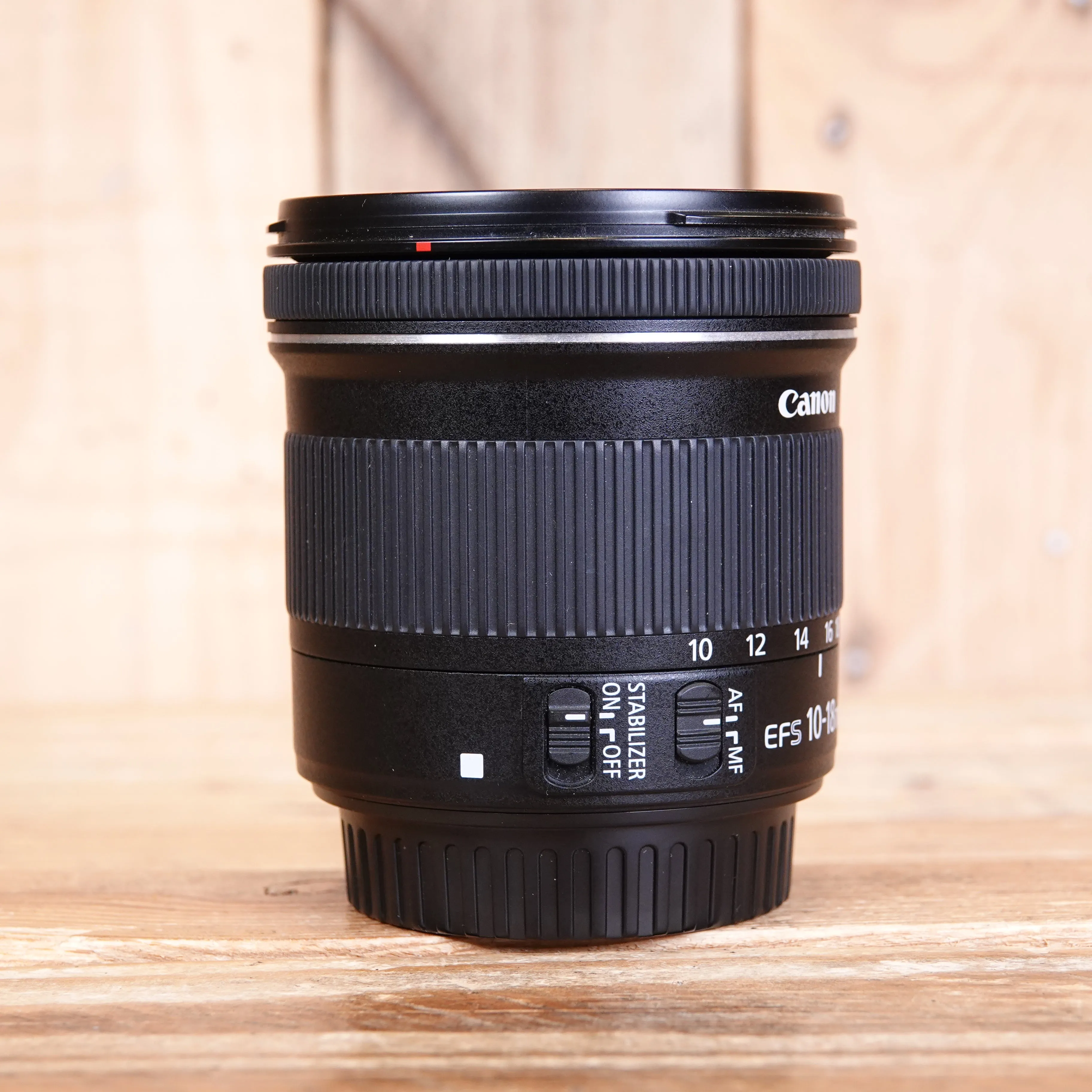 Used Canon EF-S 10-18mm F4.5-5.6 IS STM Lens