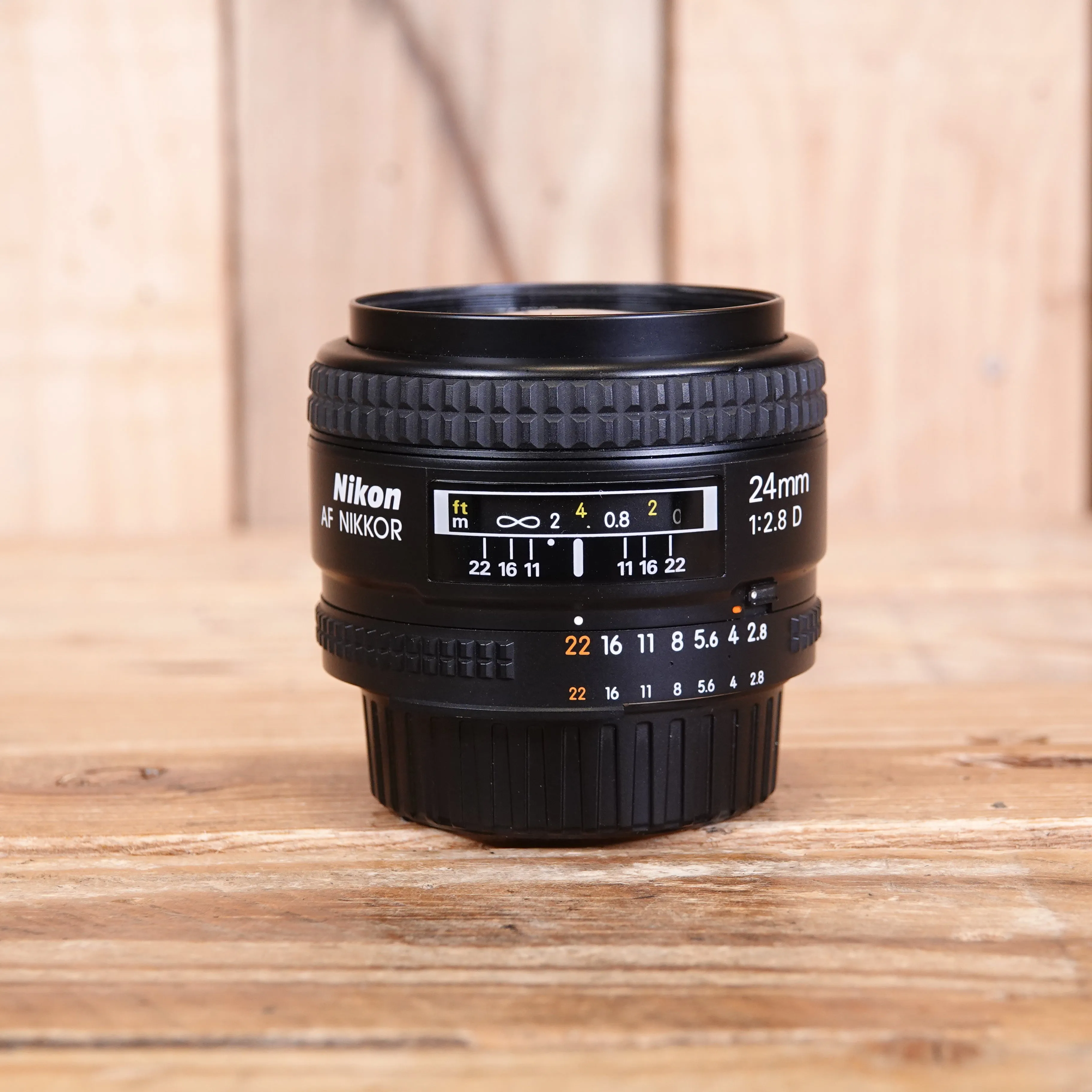 Used Nikon AF 24mm F2.8D Lens
