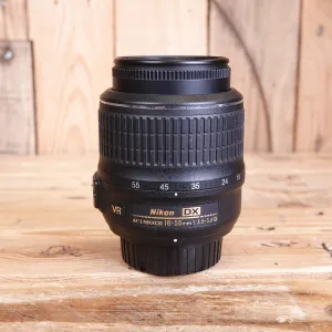 Used Nikon AF-S 18-55mm f3.5-5.6 DX VR G Lens