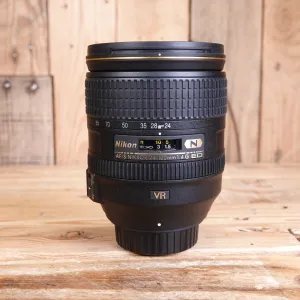 Used Nikon AF-S 24-120mm F4 G ED VR Lens