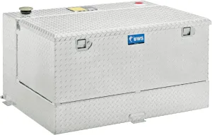 UWS TT-85-COMBO 85-Gallon Combo Bright Aluminum Transfer Tank