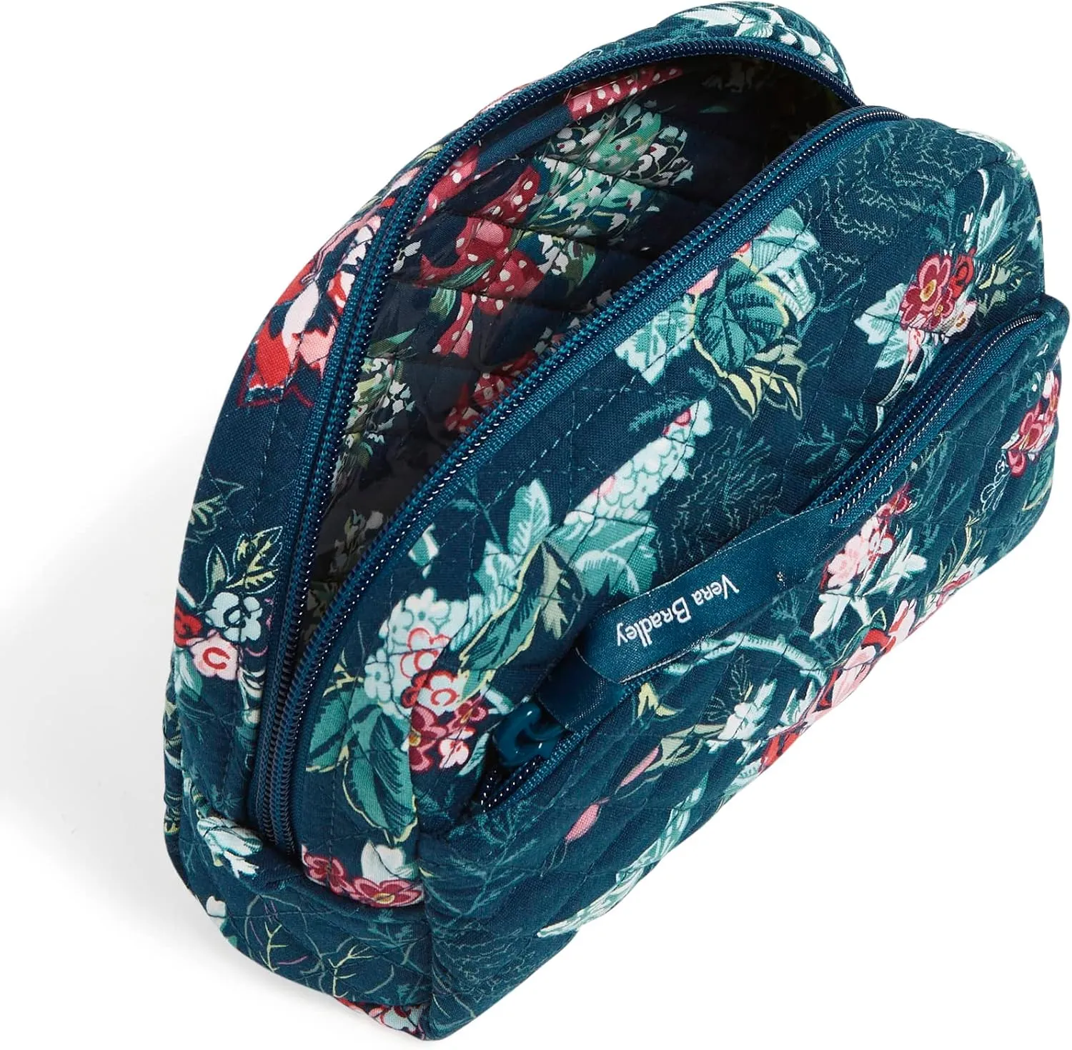 Vera Bradley Women's Cotton Medium Cosmetic Makeup Organizer Bag