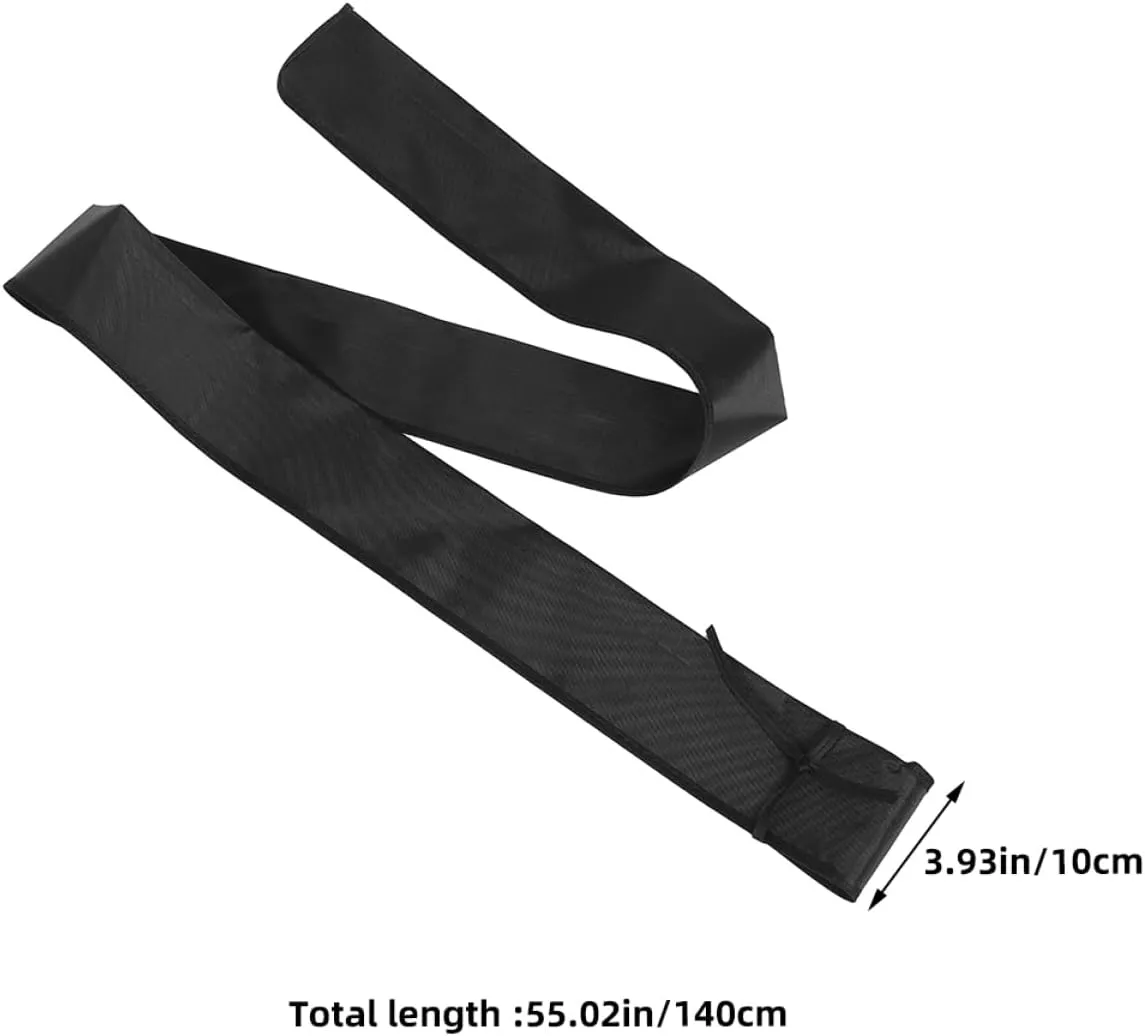 VICASKY Fishing Rod Case Oxford Fishing Rod Bag for Travel Portable Carrier with Ample Storage for Protective