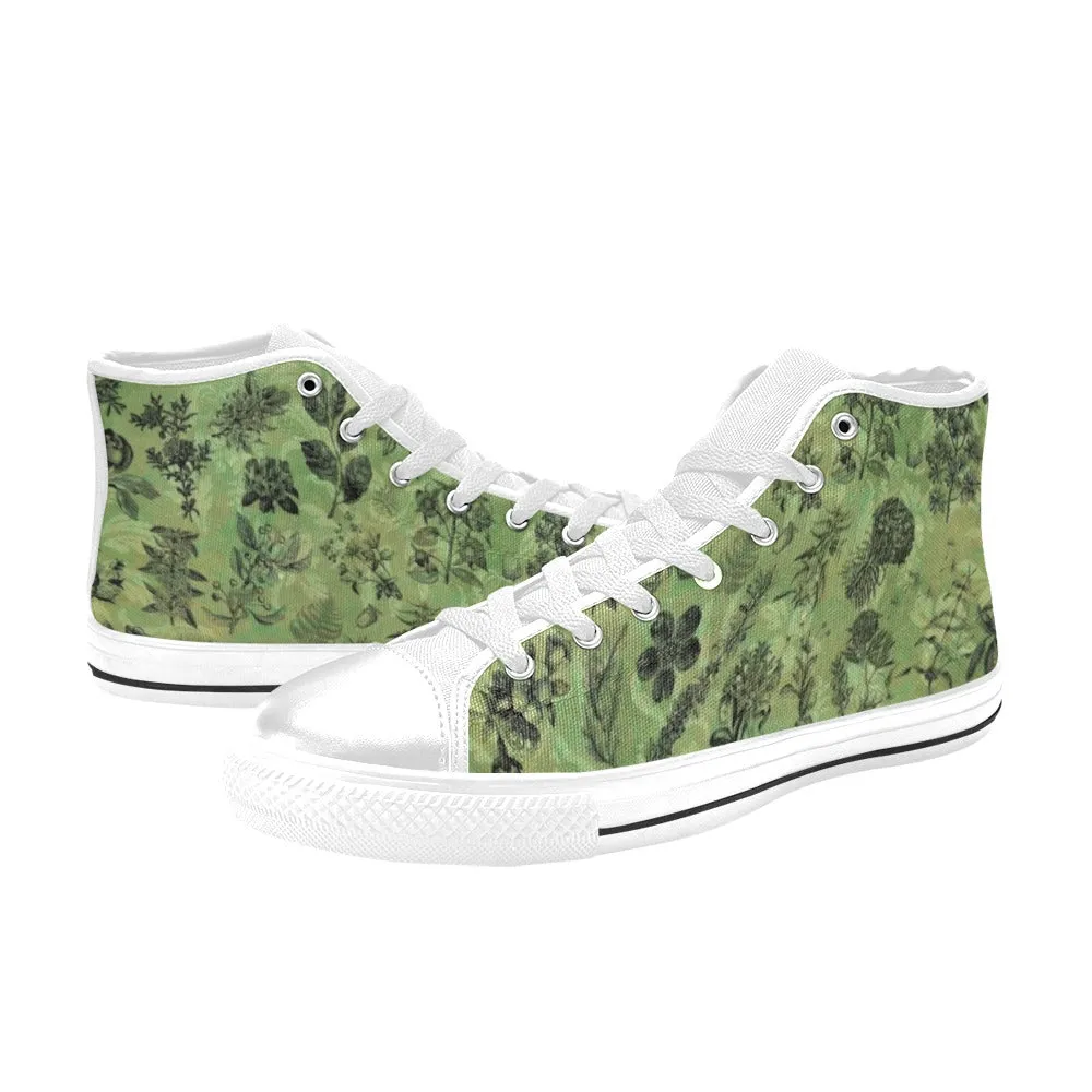 Vintage Botanical - High Top Shoes