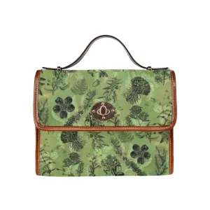 Vintage Botanical - Waterproof Canvas Handbag