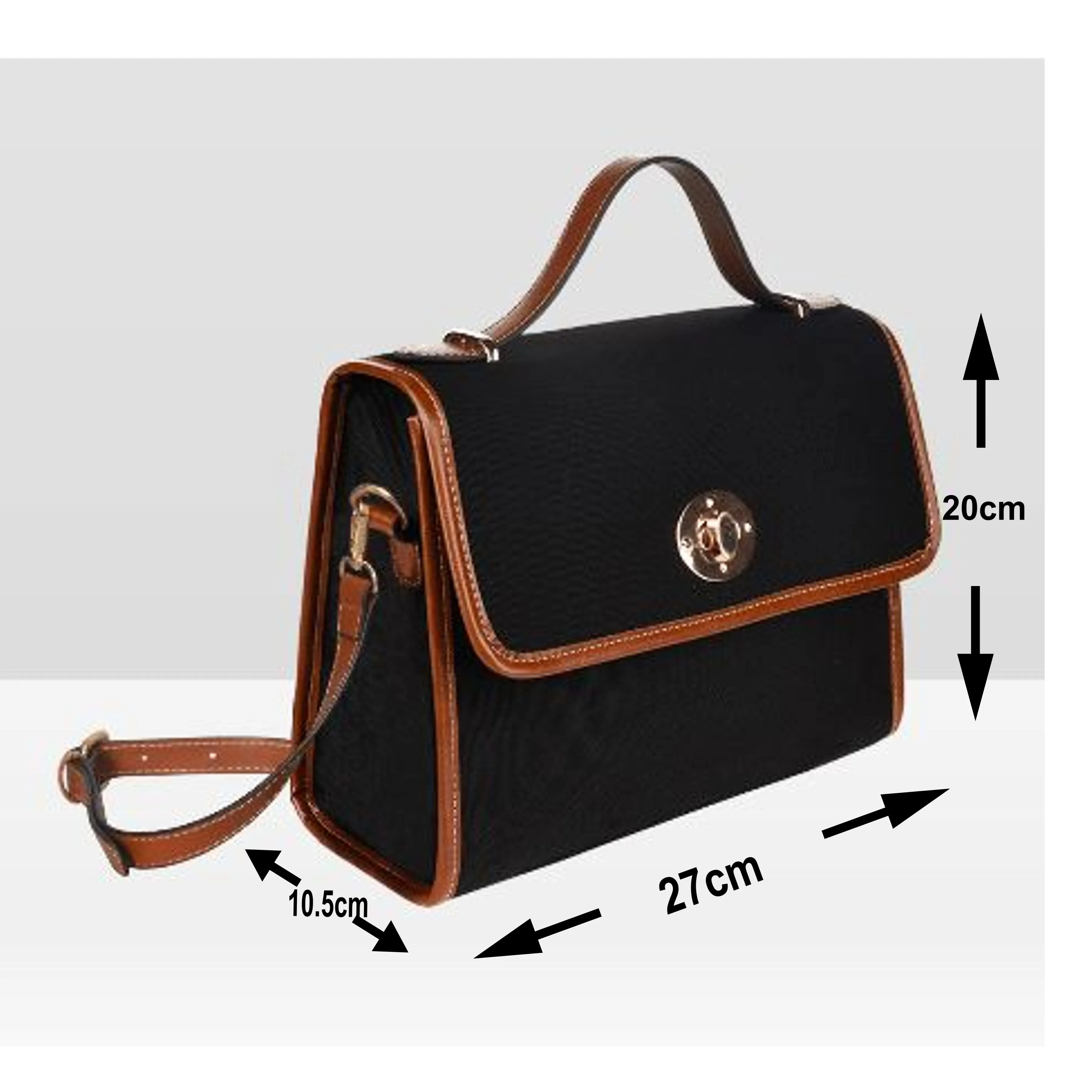 Vintage Botanical - Waterproof Canvas Handbag