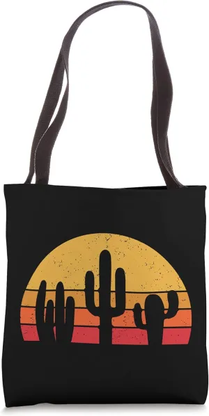Vintage Cactus for Succulent Lover Tote Bag