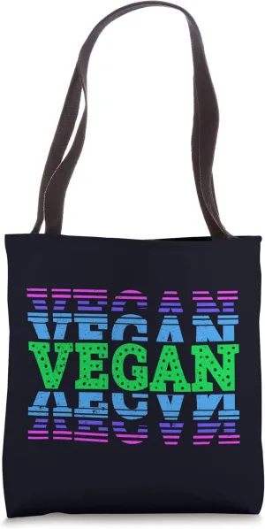 Vintage Vegan, Living The Vegan, and Cruelty-Free Life Fun Tote Bag