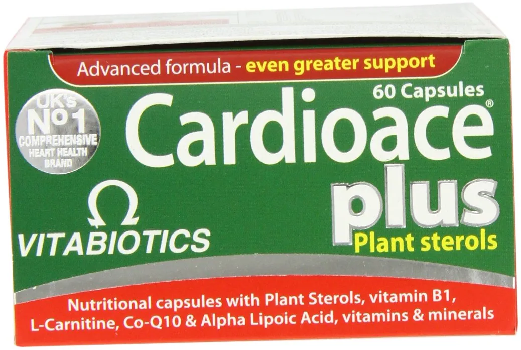 Vitabiotics Cardioace Plus 60 Capsules