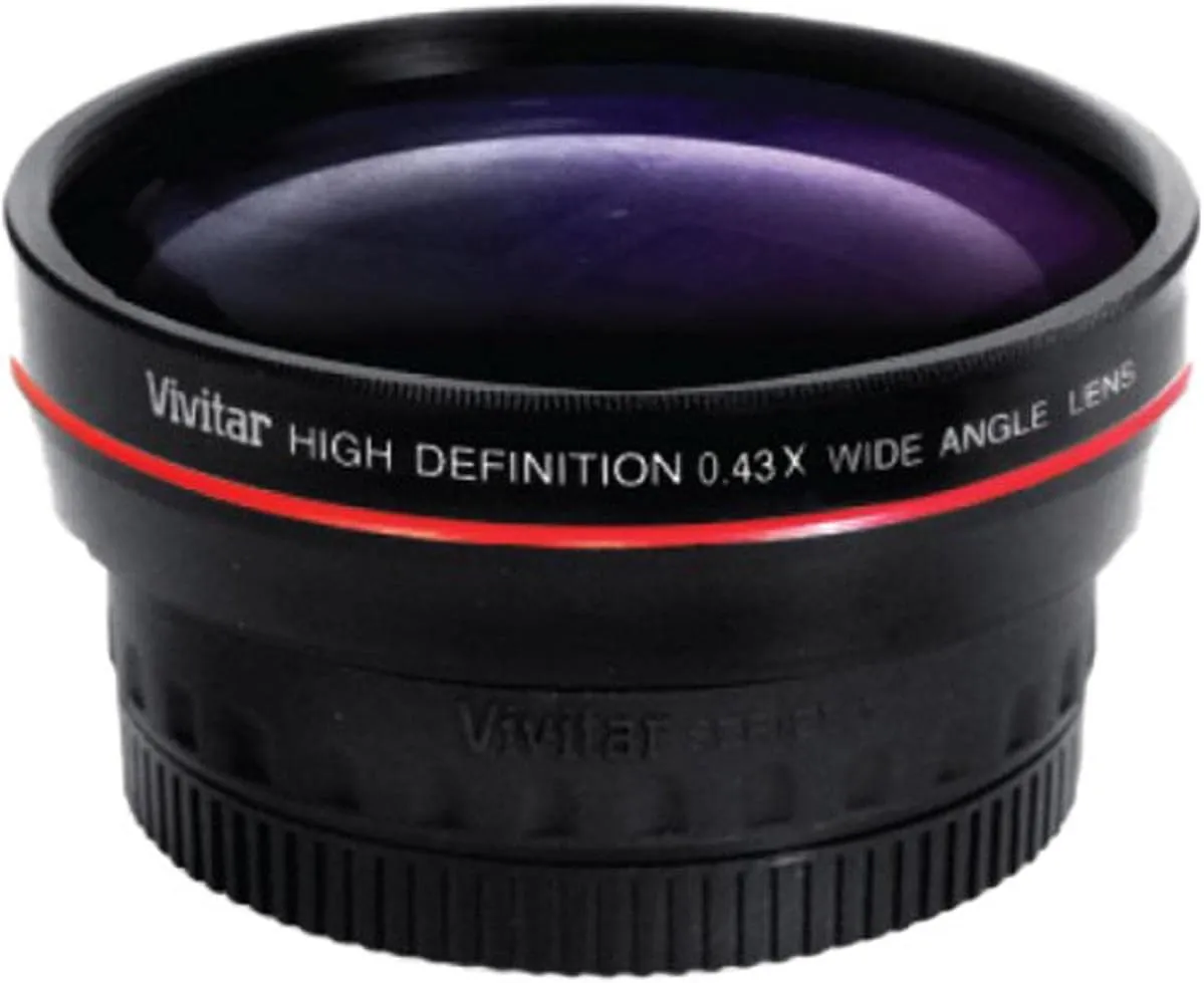 Vivitar 52mm 0.43X Professional Wide Angle Lens with Macro