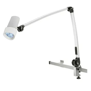 Waldmann HALUX N30-1 P F1 Exam Light, 8W, 4400K, 16MM PIN, Articulating Arm, Dimmable, Rail Mount