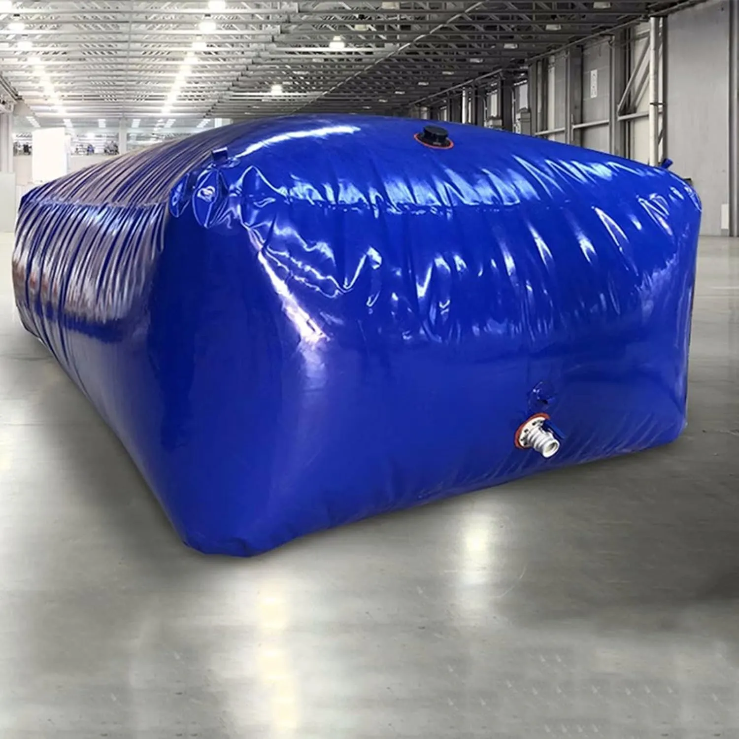 Water Tank Foldable, Extra Large Water Storage Bladder 100 500 Gallon 1000 1500 Gal Rainwater Container Collection Bag for Rv/ Trucks/wheelbarrow Trunk Garden Watering, Emergency(1.5x1x0.63m/946L/250g