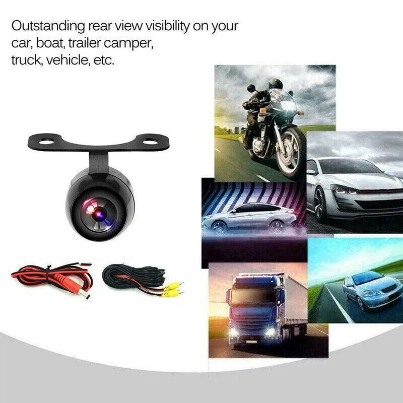 Waterproof 150 Degree Car Rear View Reverse Camera Night Vision Parking Assist