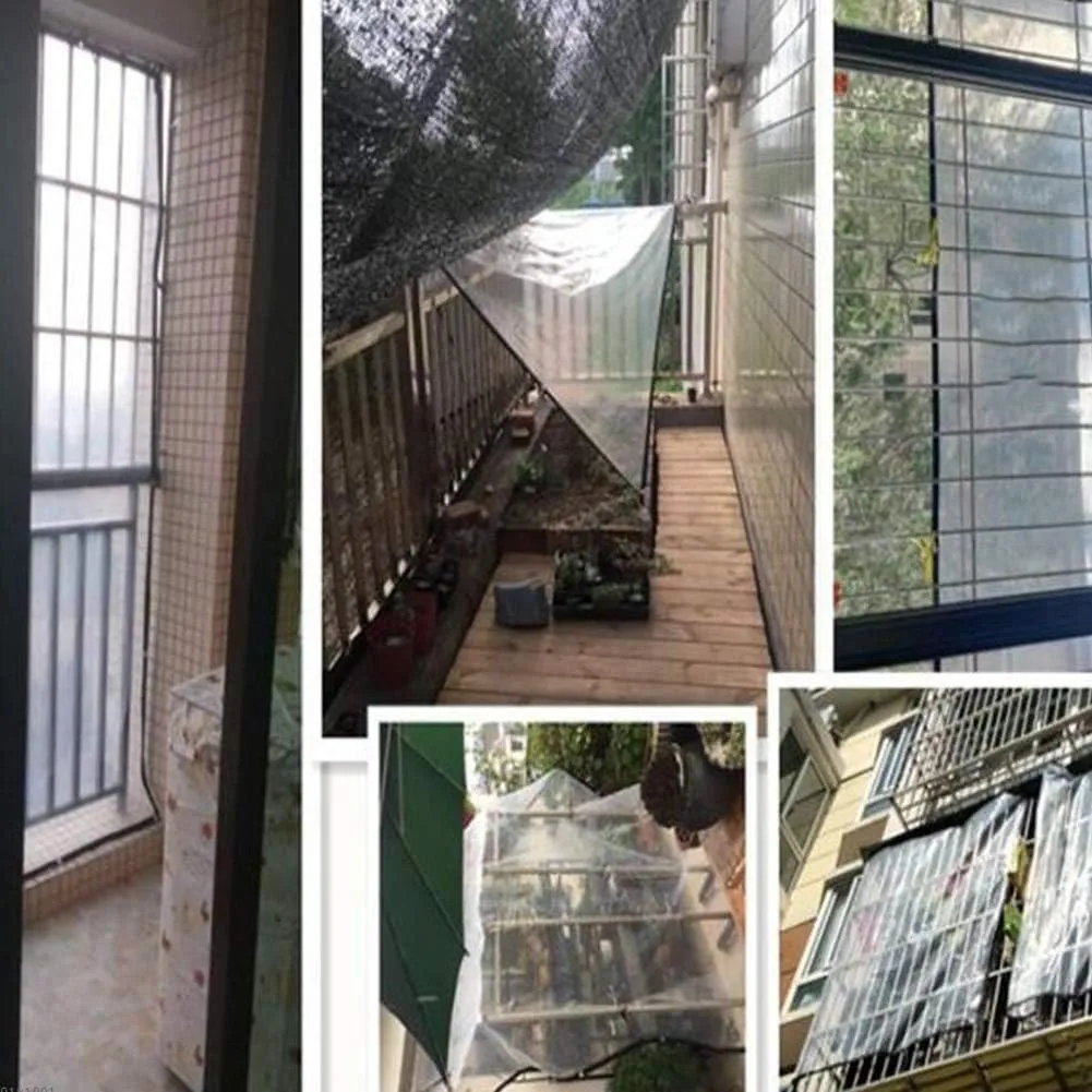 Waterproof Cover Tarp Tarpaulin Sheet,Sunshade Net, Shade Cloth, Waterproof Heavy Duty with Metal Grommets, Indoor Outdoor Insulation Greenhouse Film,120G/M²,a,2 * 3M