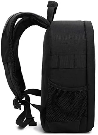 Waterproof Shockproof Shoulder Bag Backpack Travel Case for Nikon Canon Sony SLR/DSLR Digital Lens Camera (Medium, Green)