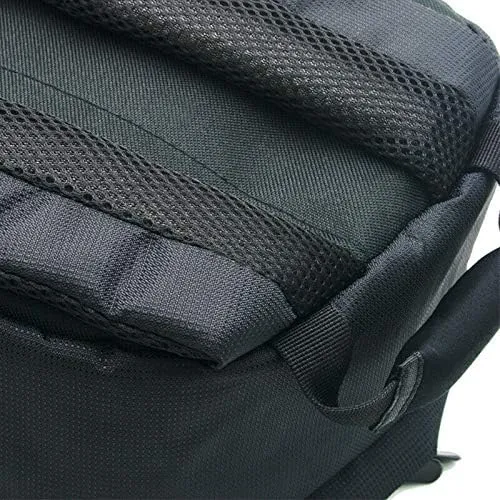 Waterproof Shockproof Shoulder Bag Backpack Travel Case for Nikon Canon Sony SLR/DSLR Digital Lens Camera (Medium, Green)