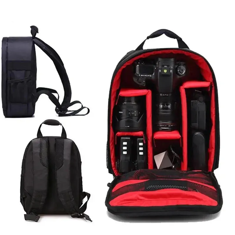 Weather Resistant Camera Backpack for DSLR