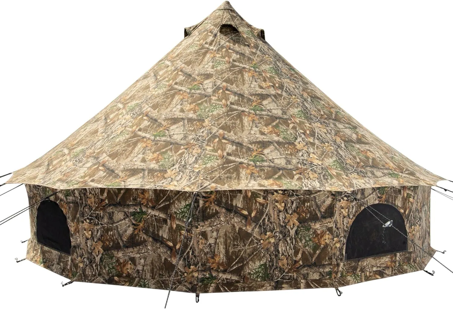 WHITEDUCK Regatta Canvas Bell Tent - w/StoveJack, Waterproof, 4 Season Luxury Camping and Glamping Yurt Tent Outdoor