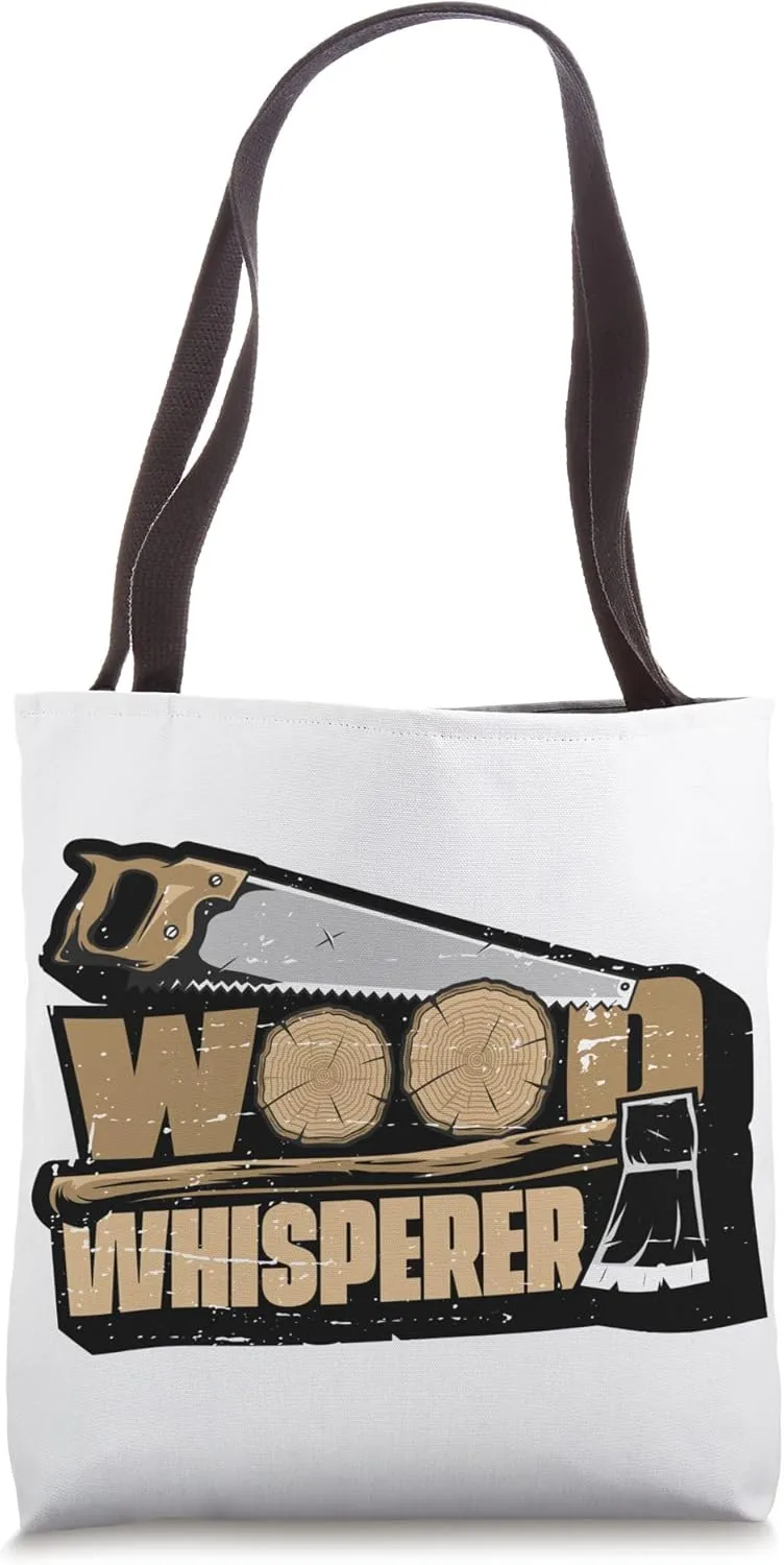 Wood Whisperer Cabinetmaker Woodturner Joiner Carpenter Tote Bag