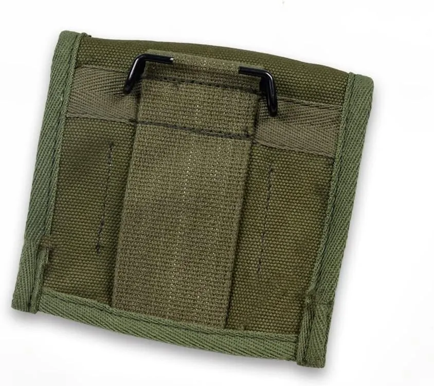 WW2 US M2 First Aid Kit Vintage Portable Canvas Tool Kit Field Bag M1945 Jungle Pouch WWII Items (B)