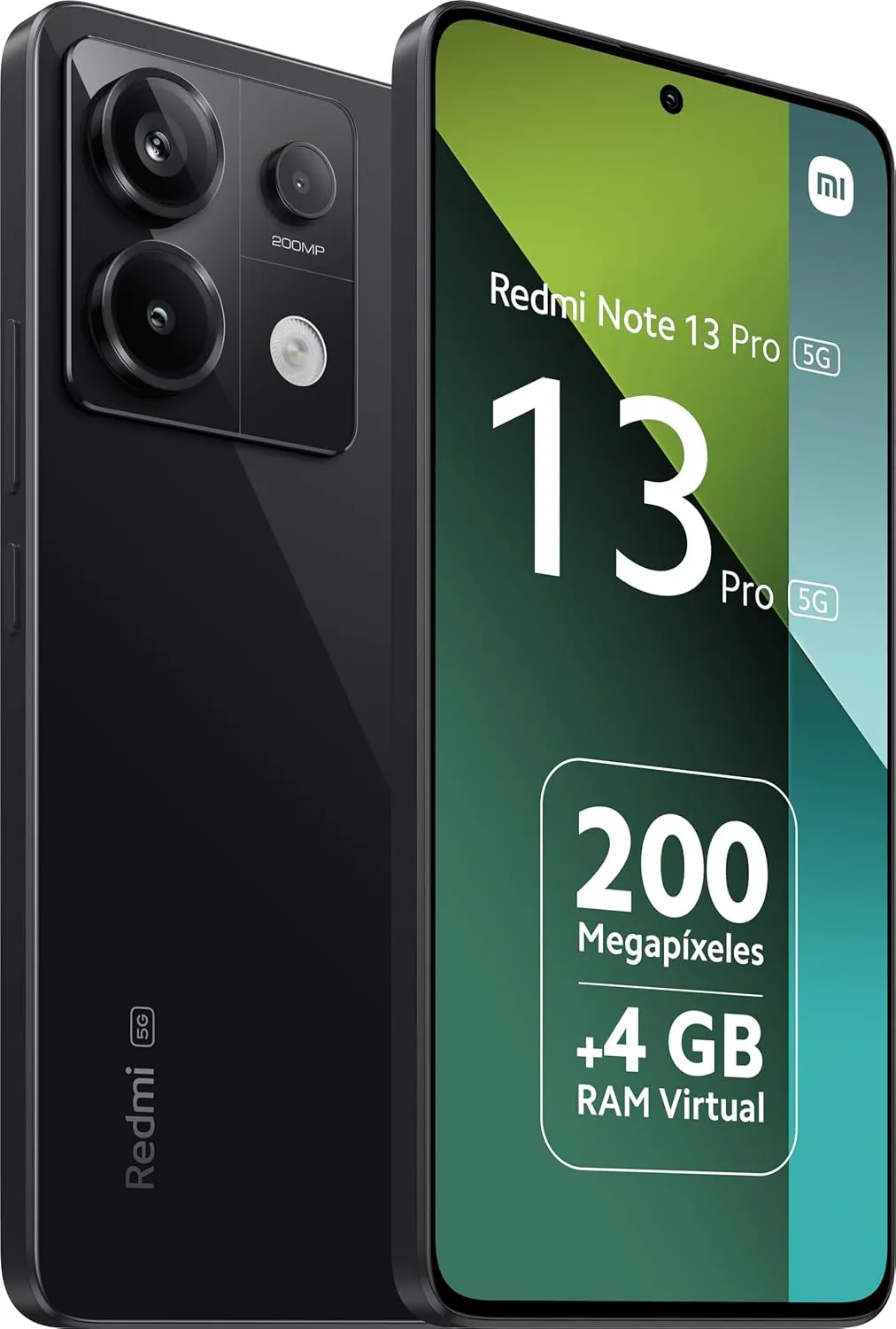 Xiaomi Redmi Note 13 Pro 5G   4G lte (for tmobile Mint Tello & Global) (128gb   8gb) 6.67 200mp Triple Unlocked (Midnight Black)