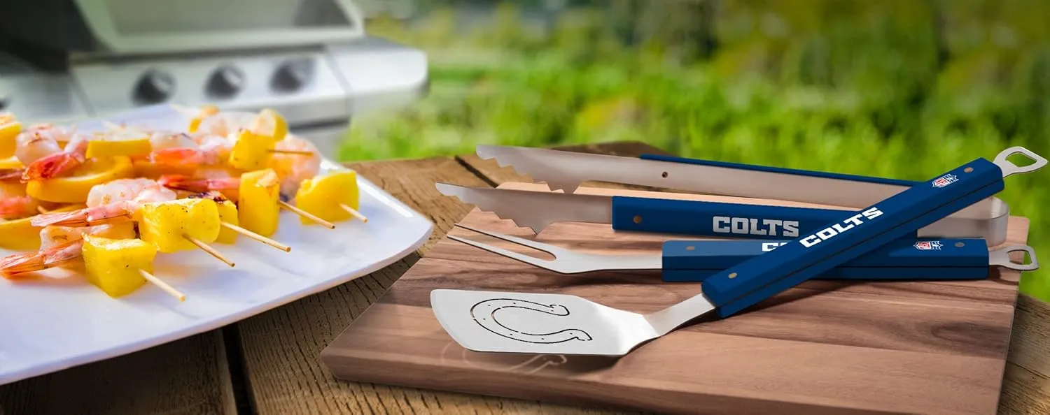 YouTheFan NFL Spirit Series 3-Piece BBQ Set