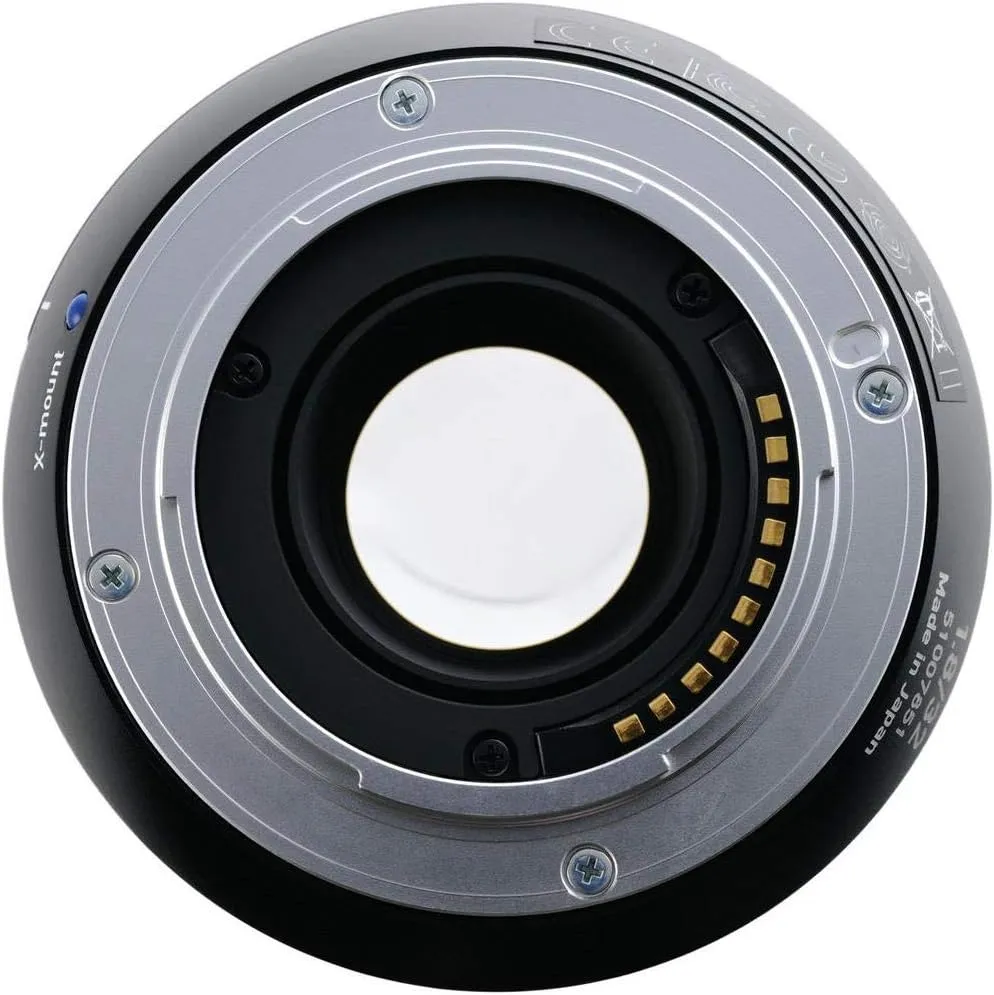 ZEISS Touit 1.8/32 Camera Lens for Fujifilm X-Mount Mirrorless Cameras, Black