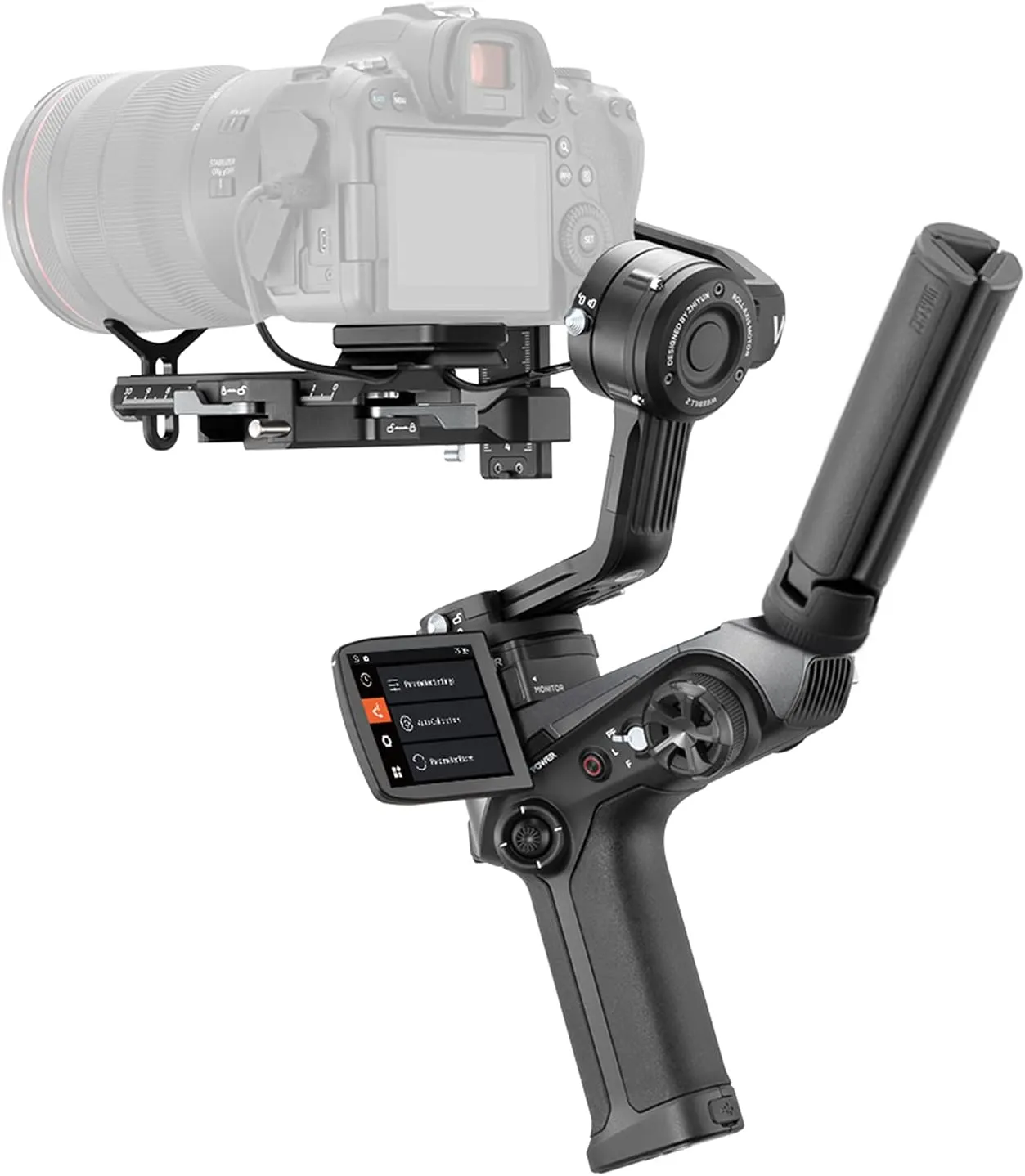 ZHIYUN Weebill 2, 3-Axis Gimbal Stabilizer for DSLR and Mirrorless Camera, Nikon Sony Panasonic Canon Fujifilm BMPCC 6K, Full-Color Touchscreen, PD Fast Charge