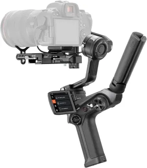 ZHIYUN Weebill 2, 3-Axis Gimbal Stabilizer for DSLR and Mirrorless Camera, Nikon Sony Panasonic Canon Fujifilm BMPCC 6K, Full-Color Touchscreen, PD Fast Charge