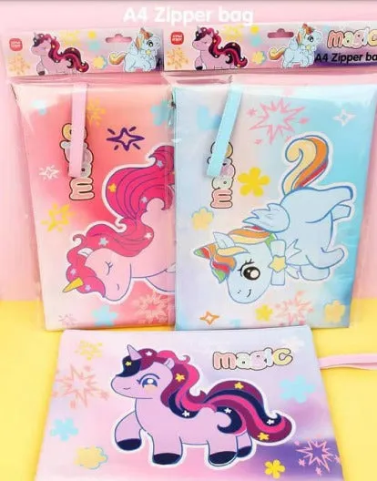 Zipper Charm A4 Organizer Bag