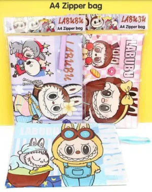 Zipper Charm A4 Organizer Bag