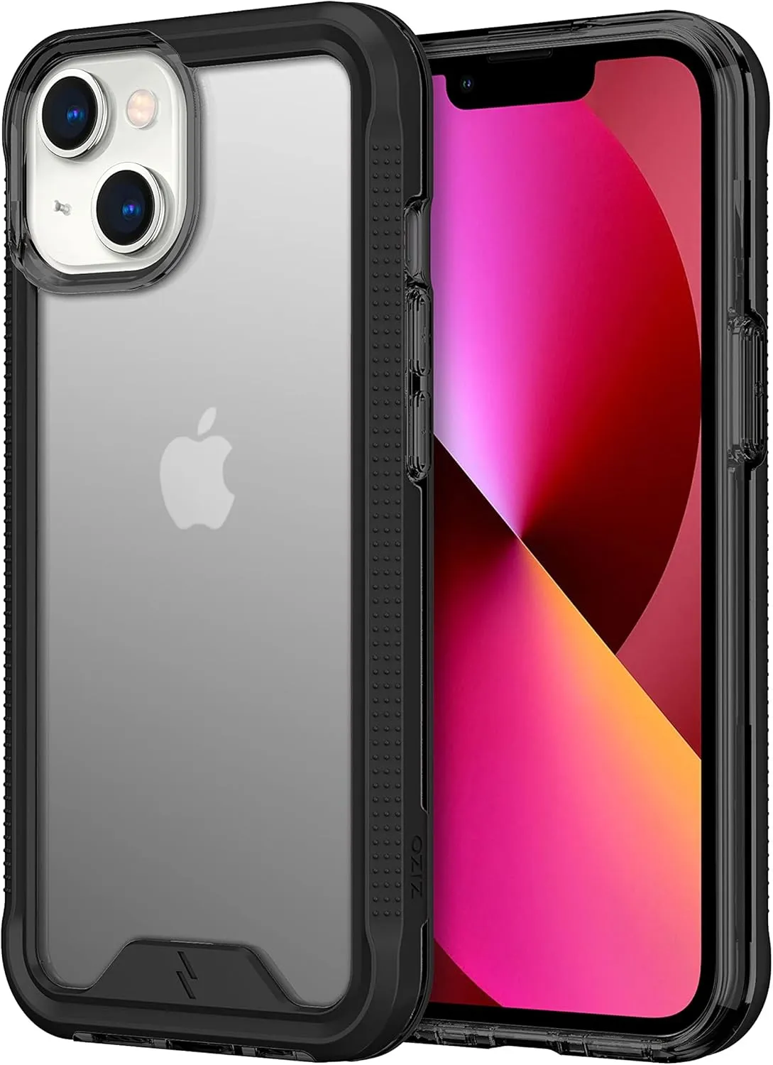 ZIZO ION Series iPhone 13 Case with Tempered Glass - Black